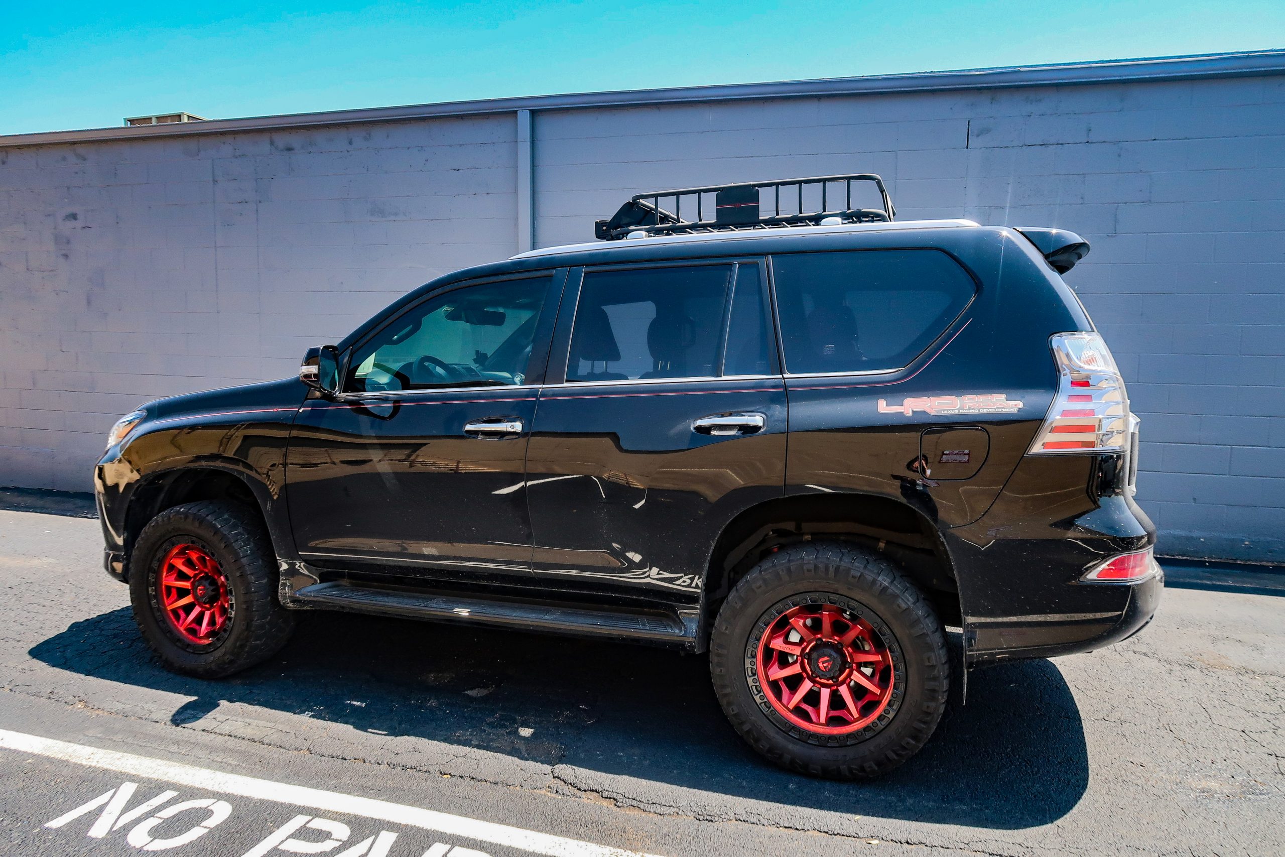 Roof Mounted Cargo Rack Basket - 2020 Lexus GX460