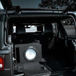 2020 Jeep Wrangler with Katzkin Leather, Alpine Radio, Sound Bar, Kicker Sub, and Amp at Dealer Source Ltd in San Antonio, Texas