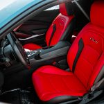 2020 Chevrolet Camaro with Black Katzkin Leather, Salsa Face, Salsa Contrasting Stitch installed by Dealer Source Ltd