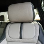 2021 Ford F-150 XLT -Black Katzkin Leather with Lunar Gray at the center, wings, and seam Reference 99394