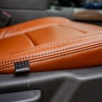 2020 CHEVY SILVERADO CREW CAB -MAHOGANY WRAP WITH PLATINUM STITCHING