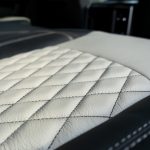 2020 Ram Crew Cab -Graphite Leather with Dune Tekstitch inserts & a Dune Center + Contrasting Seam