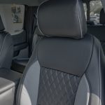 2023 Ford F-250 -Rough Country 3 inch Lift Kit -Wheels- Fuel D576 Assault Size: 20x10 -Tires-Nitto Ridge Grappler -Amp Steps -Black Katzkin Leather with Diamond Lunar Grey inserts, Lunar Grey Wings, & a Lunar Grey Seam