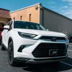 2024 Highlander (3 Row) -Katzkin Leather in the color Dove Grey with Perforated Inserts