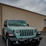 2023 Jeep Wrangler Black leather with an Ocean Seam & Ocean Tek Wings + Seat Heaters Reference 99422