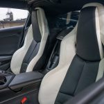 2021 Corvette Pearl leather with a Black Center & Perforated Inserts Reference 99504