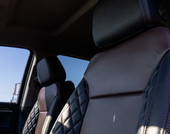 SILVERADO CREW CAB - INK - HAVANA ACCENT - PERFORATED BODY - HAVANA STITCH - WINGS DIAMOND STITCH HAVANA