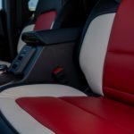 2024 BRONCO  BLACK LEATHER WITH RED INSERTS & PEARL WINGS REFERENCE 99566