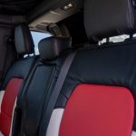 2024 BRONCO  BLACK LEATHER WITH RED INSERTS & PEARL WINGS REFERENCE 99566