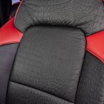 2023 FORD BRONCO  RED LEATHER EXOTIC EVERGLADES BODY/WINGS  REFERENCE 99548