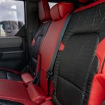 2023 FORD BRONCO  RED LEATHER EXOTIC EVERGLADES BODY/WINGS  REFERENCE 99548