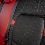 2023 FORD BRONCO  RED LEATHER EXOTIC EVERGLADES BODY/WINGS  REFERENCE 99548