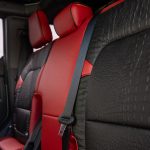 2023 FORD BRONCO  RED LEATHER EXOTIC EVERGLADES BODY/WINGS  REFERENCE 99548