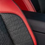 2023 FORD BRONCO  RED LEATHER EXOTIC EVERGLADES BODY/WINGS  REFERENCE 99548