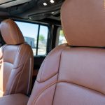 2024 JEEP WRANGLER  MAHOGANY LEATHER, MAIZE SEAM, PERFORATED COMBO (Recovered Center + Recovered Arm Pads)  Reference 99592