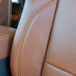 2024 JEEP WRANGLER  MAHOGANY LEATHER, MAIZE SEAM, PERFORATED COMBO (Recovered Center + Recovered Arm Pads)  Reference 99592