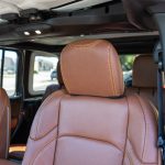 2024 JEEP WRANGLER  MAHOGANY LEATHER, MAIZE SEAM, PERFORATED COMBO (Recovered Center + Recovered Arm Pads)  Reference 99592