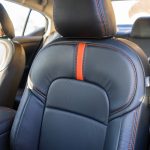 2024 Sentra SV Black Perforated Combo - Tangerine Wings - Tangerine Seam  Reference 99643