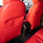 2024 HONDA ACCORD - SALSA RED LEATHER - RECOVERED ARM PADS + RECOVERED CENTER CONSOLE WITH SALSA RED STITCH REFERENCE 99651