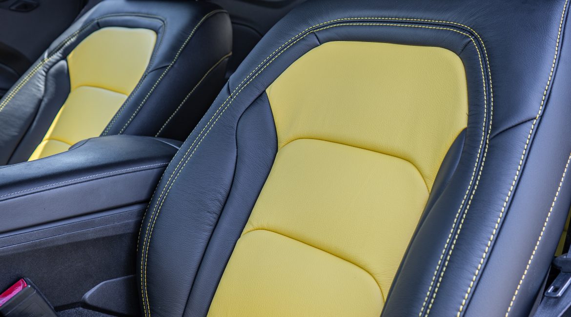 2017 Camaro Black Leather, Sunrise Body, Sunrise Seam Reference 100372