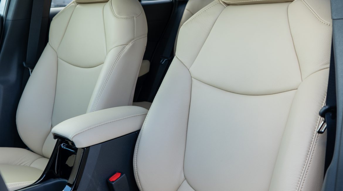 2024 Corolla Cross Vanilla Katzkin Leather Reference 100794