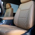 2024 Chevy Silverado Tan Katzkin Leather - TekStitch - Black Seam Reference 101020