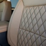 2024 Chevy Silverado Tan Katzkin Leather - TekStitch - Black Seam Reference 101020