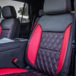 2025 Chevy Tahoe Black Katzkin Leather - Salsa Double TekStitch - Salsa Seam Reference 100983