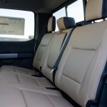 2024 F-350 Crew Cab -Black Katzkin Leather - Bisque Face - Perforation Combo - Stone Seam Reference 101087