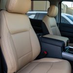 2024 F-350 Crew Cab -Black Katzkin Leather - Bisque Face - Perforation Combo - Stone Seam Reference 101087