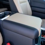 2024 F-350 Crew Cab -Black Katzkin Leather - Bisque Face - Perforation Combo - Stone Seam Reference 101087