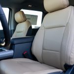 2024 F-350 Crew Cab -Black Katzkin Leather - Bisque Face - Perforation Combo - Stone Seam Reference 101087