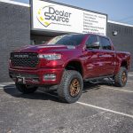 2025 RAM Crew Cab -6" Rough Country Lift - Nitto Ridge Grappler Tires - Fuel Rebel Wheels - Rough Country Steps