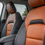 2024 Bronco -Black Katzkin Leather - Mahogany Center - Mahogany Seam Reference 101126