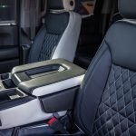 2024 Sierra Crew Cab -Pearl Katzkin Leather - Black Face - Pearl Tekstitch Reference 101143