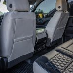 2024 Sierra Crew Cab -Pearl Katzkin Leather - Black Face - Pearl Tekstitch Reference 101143